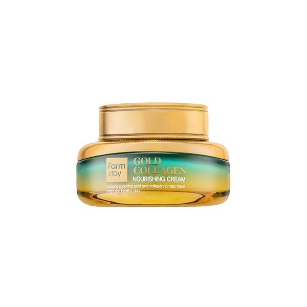 Farmstay Питательный крем с золотом и коллагеном
